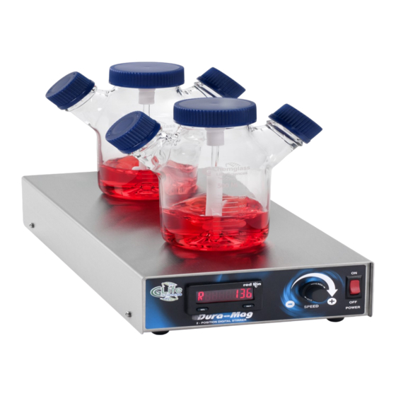 Chemglass Life Sciences Dura-Mag CLS-4100-A2 Operation Manual