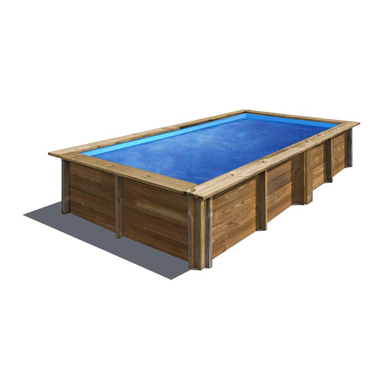GRE LEMON Rectangular Wooden Pool Manuals