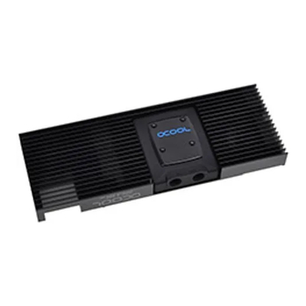 Alphacool NexXxoS GPX-N 770-M0 Quick Start Manual