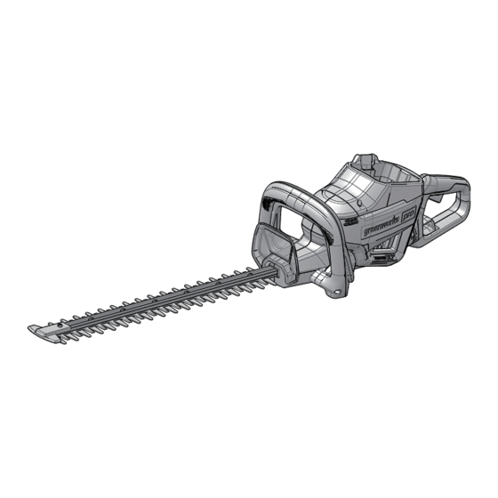 GreenWorks GD60HT66 Operator's Manual