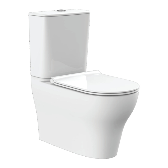 American Standard Cygnet Hygiene Rim Over-height Square Installation Manual