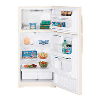 GE HTH17BBTRBB - 16.6 cu. Ft. Top Freezer Refrigerator Owner's Manual And Installation Instructions
