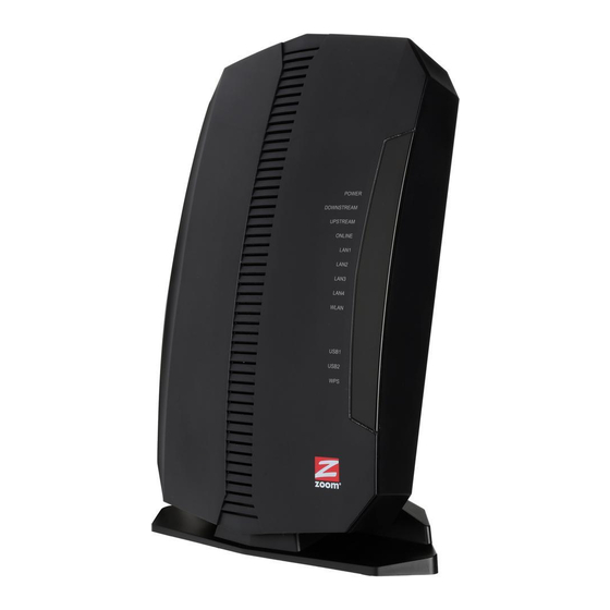 Zoom 5354 Cable Modem Router Manuals