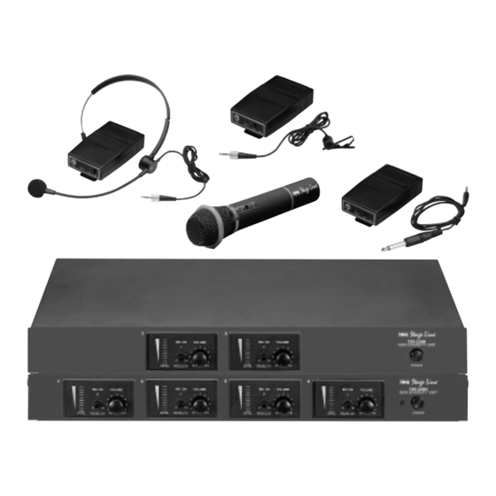 IMG STAGE LINE TXS-220H Instruction Manual
