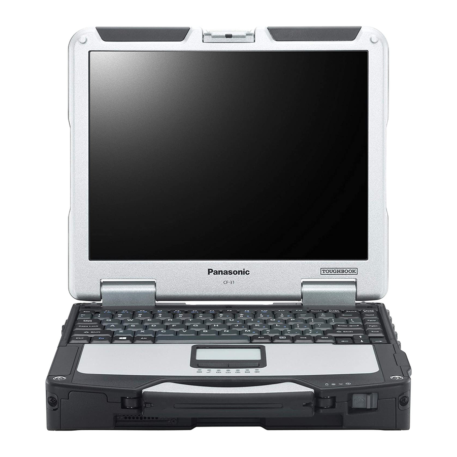 Panasonic CF-31 Series Operating Instructions Manual