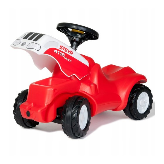 Rolly Toys minitrac Steyrer 4115 Manual