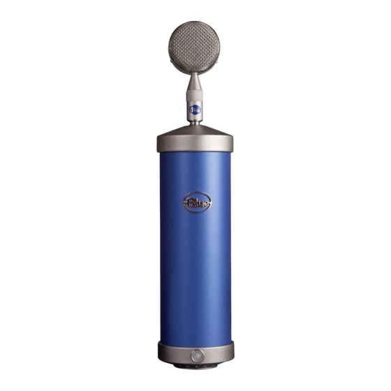 Blue Microphones Bottle Supplementary Manual