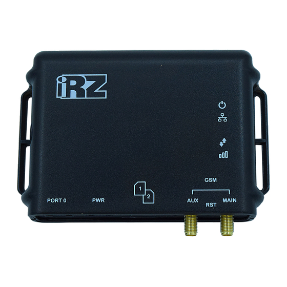 iRZ RL01 User Manual