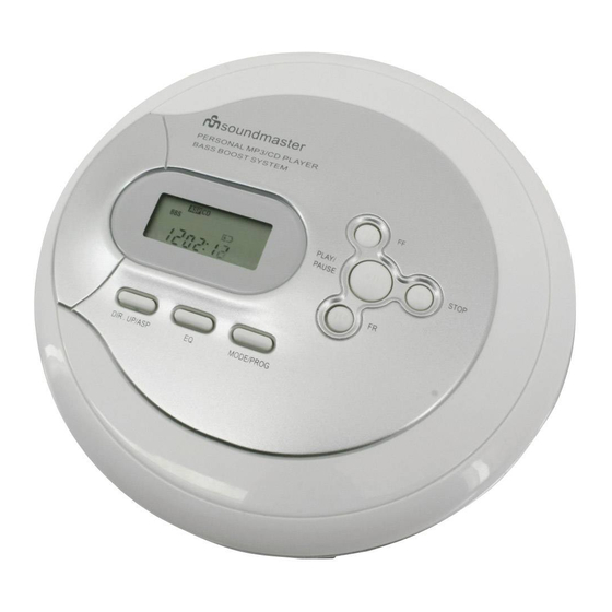 SOUNDMASTER CD9180 Manual