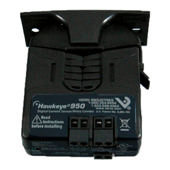 Veris Industries Hawkeye H950 Installation Manual
