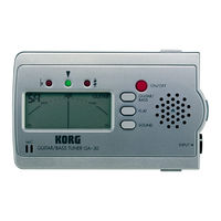 Korg GA-30 User Manual