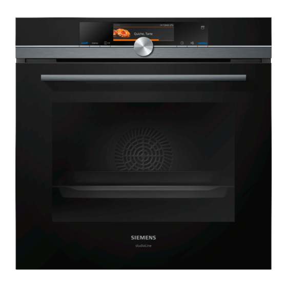 Siemens HS858GX 6 Series User Manual And Installation Instructions