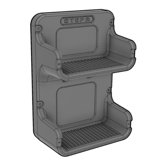 Step2 Evertough Vertical Wall Shelf Owner's Manual