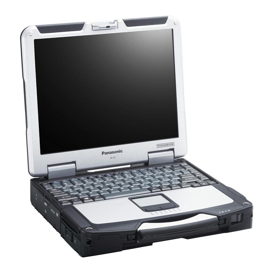 Panasonic CF-31 Series Manual