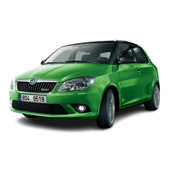 Skoda FABIA RS Brochure