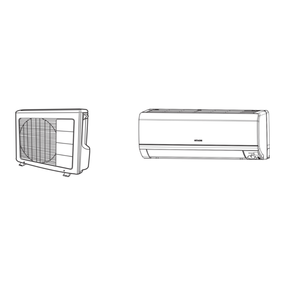 Hitachi RAS-DX18CF Instruction Manual