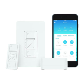 Lutron Electronics Caseta Quick Start Manual