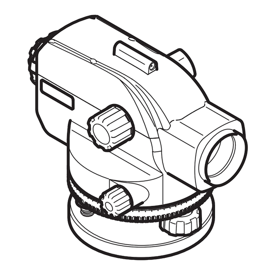 GeoMax ZAL 120 series User Manual