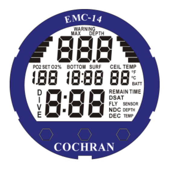Cochran EMC-14 Owner's Manual