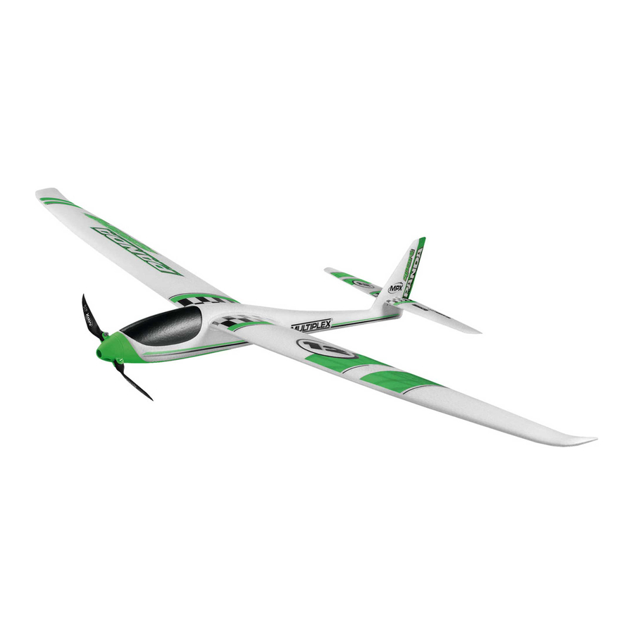 Multiplex Panda Sport RC Glider Manuals