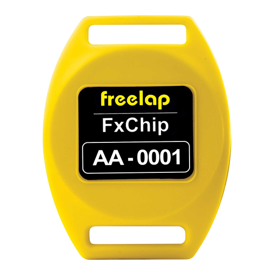 Freelap FXCHIP Instructions For Use
