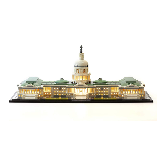 LIGHT MY BRICKS LEGO UNITED STATES CAPITOL BUILDING 21030 Installation Manual