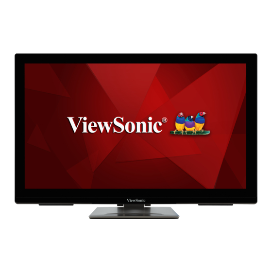 ViewSonic ViewBoard S Manuals