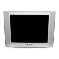 Sony TRINITRON KV-32XBR450 Service Manual