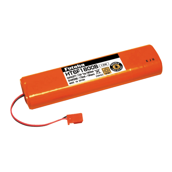 FUTABA HT6F1800B Instruction Manual