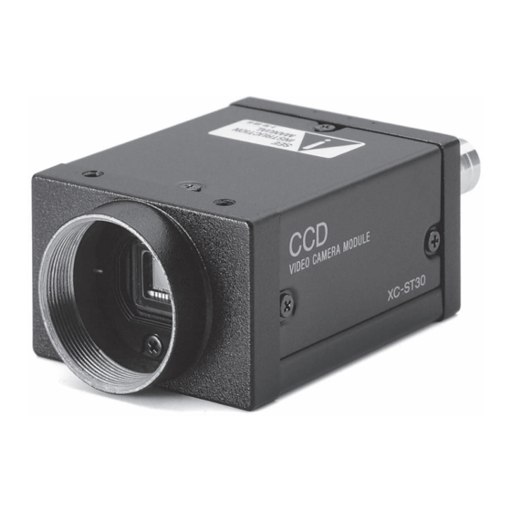 Sony XC-ST70 Service Manual