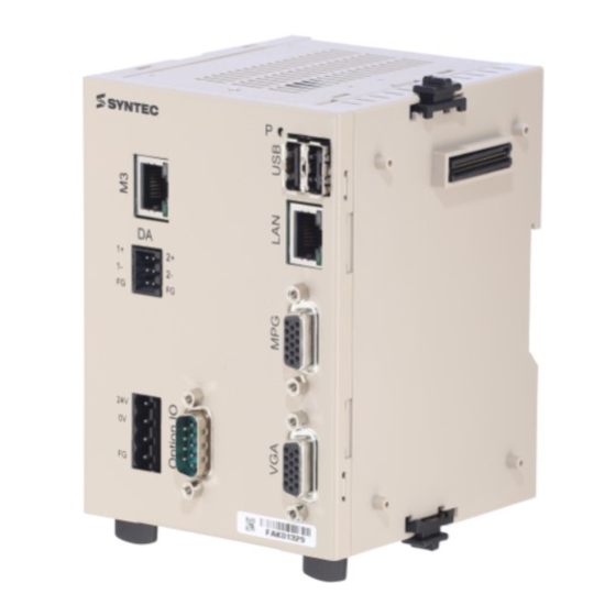 Syntec F31-FC-C Basic Installation Instructions