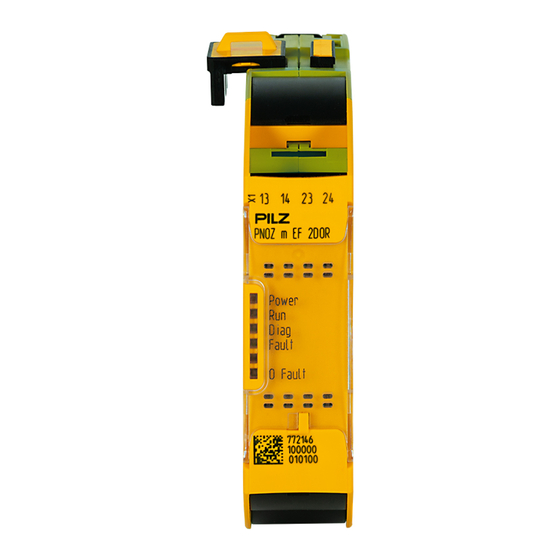 Pilz PNOZ m EF 2DOR Instruction Manual