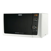 Zanussi ZMS2100SWA User Manual