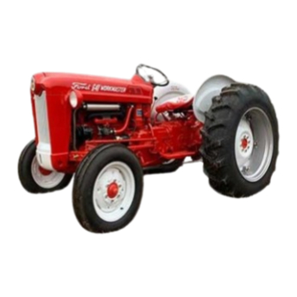 Ford Tractor 2000 Series Owner's Manual