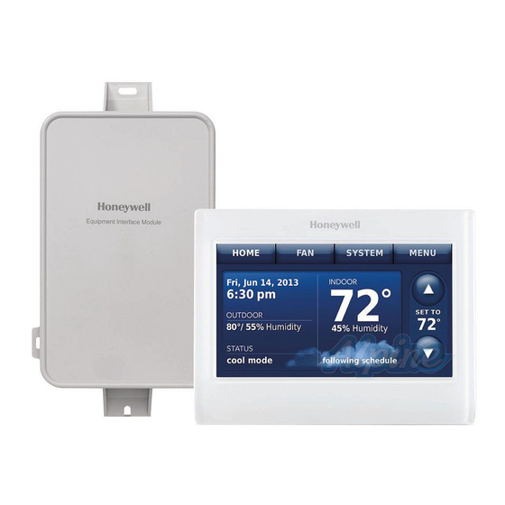 Honeywell YTHX9421R5101WW Prestige RedLINK IAQ Kit Thermostat EIM Outdoor  Sensor