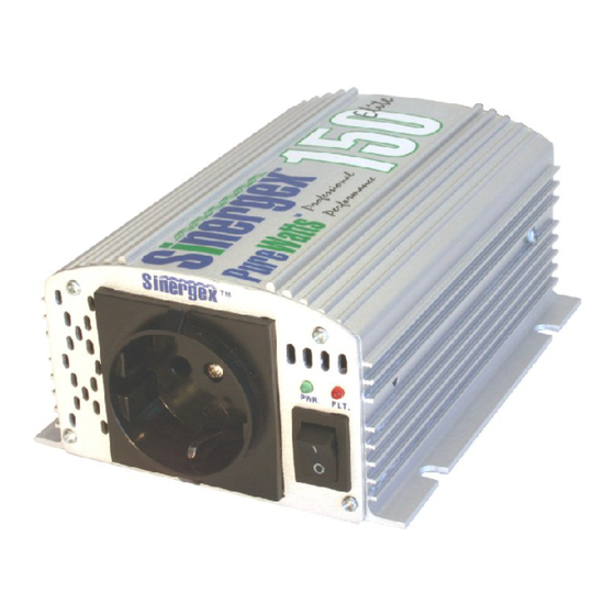 Sinergex PureWatts Elite 150 User Manual