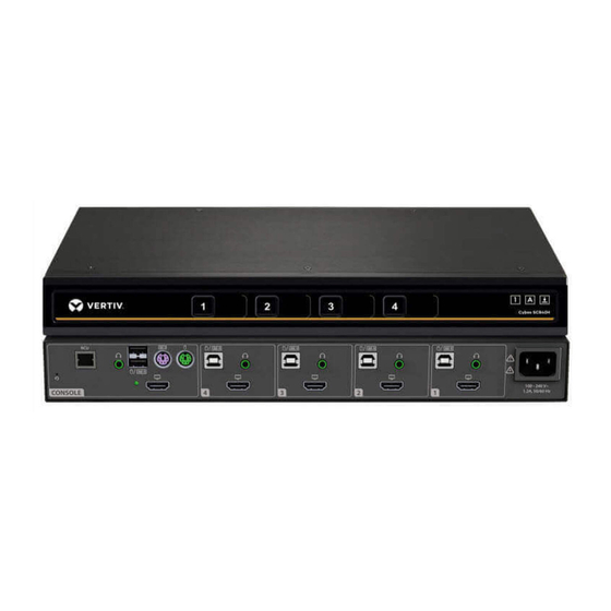 Vertiv CYBEX SC 840H Quick Installation Manual