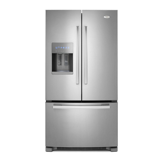 Whirlpool GI6FARXX User Instructions