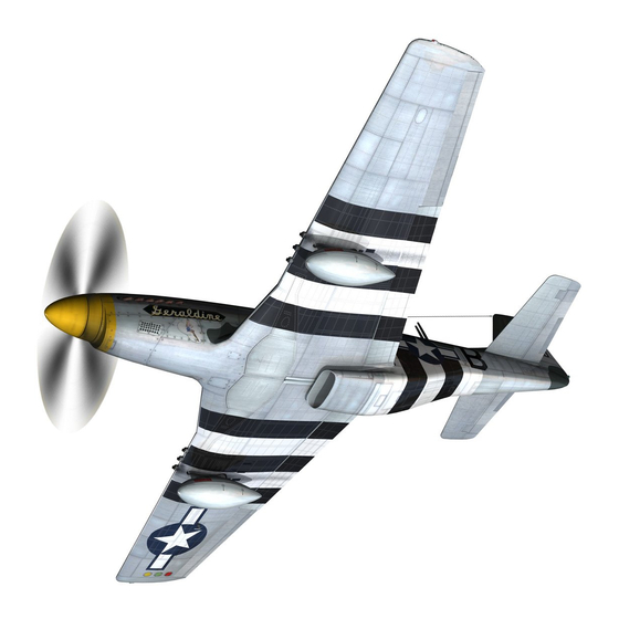 3D Creations North American P 51 D Mustang Assembly Instructions Manual