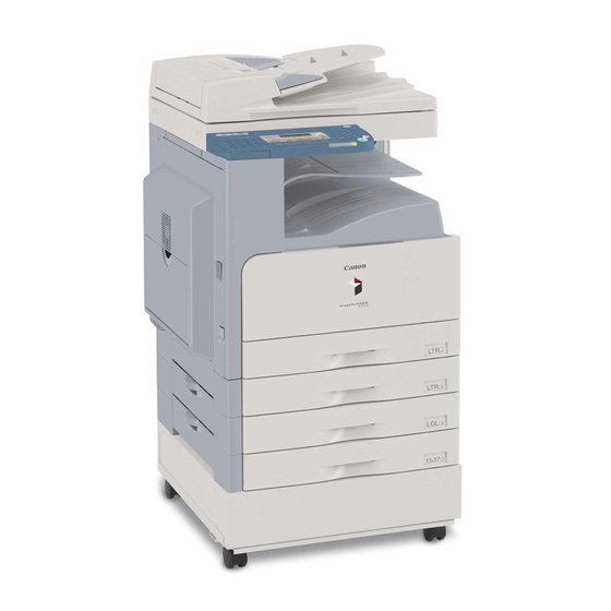 Canon imageRUNNER 2020 Series Service Manual