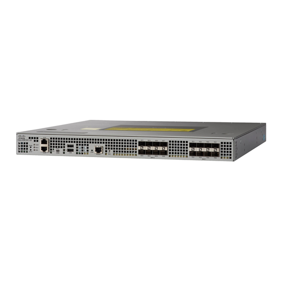 Cisco ASR 1002-HX Removing And Replacing