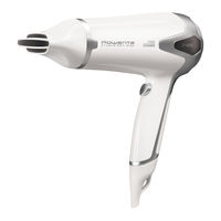 Rowenta STUDIO DRY RESPECTISSIM Manual