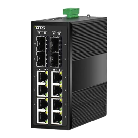 OTS IES8242MPpH-S-DR Quick Installation Manual