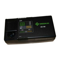 Textron GREENLEE LBC-10B Instruction Manual