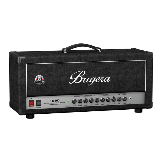 Bugera 1990 User Manual