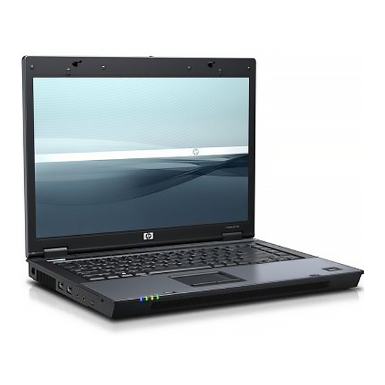 HP Compaq 6710s User Manual