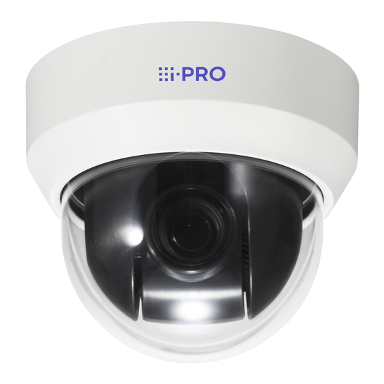 i-PRO WV-S65501-Z1 Installation Manual