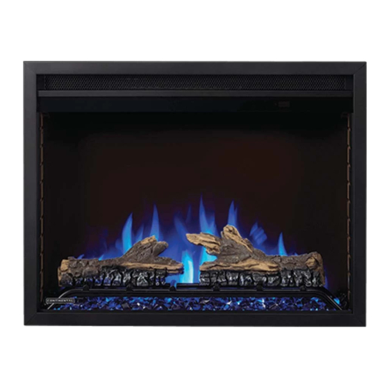 Continental Fireplaces CEFB26H Installation And Operation Manual