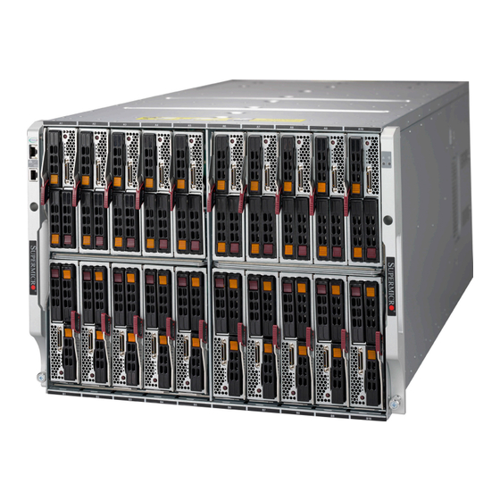 Supermicro SuperBlade 8U User Manual