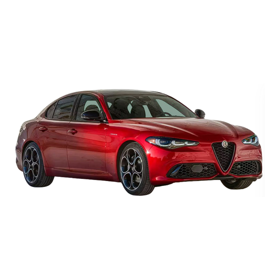 Alfa Romeo Giulia 2024 Owner's Manual